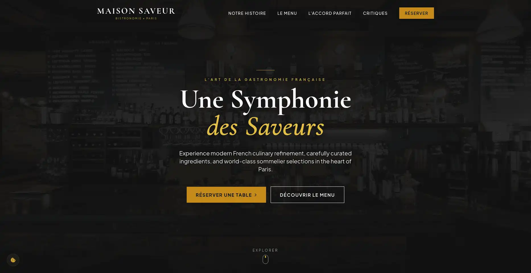 Restaurant Website